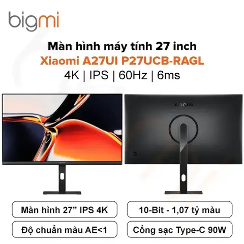 Màn Hình Máy Tính Xiaomi A27ui 27 Inch P27ucb-ragl