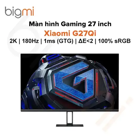 Màn Hình Gaming Xiaomi G27qi 27 Inch (2k/ips/180hz/1ms) Ela5593eu