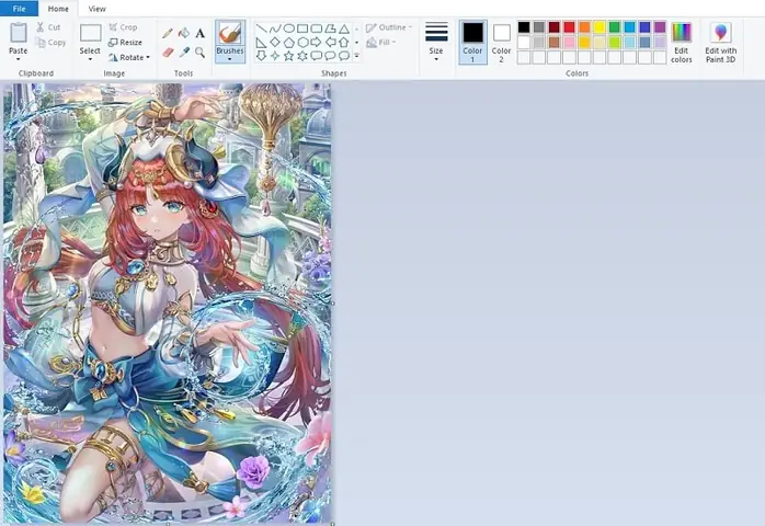 Các Bước Cắt Ảnh Bằng Paint Các Bước Cắt Ảnh Bằng Paint