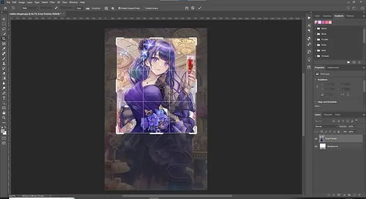 Các Bước Cắt Ảnh Trên Máy Tính Bằng Photoshop: Các Bước Cắt Ảnh Trên Máy Tính Bằng Photoshop:
