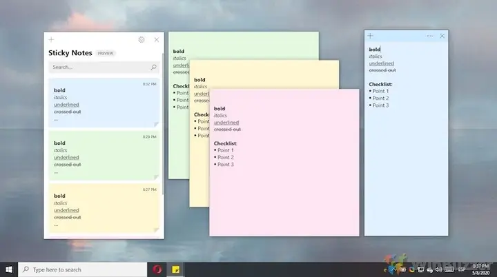 3cách Tạo Ghi Chú Trên Màn Hình Desktop Windows 7