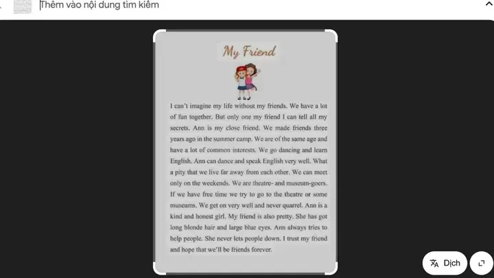 Google Lens (trên Chrome) Google Lens (trên Chrome)