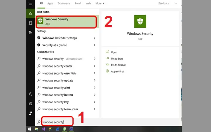 Cách Diệt Virus Trên Máy Tính Bằng Windows Security