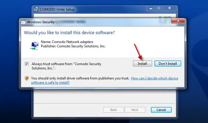 Comodo Unite