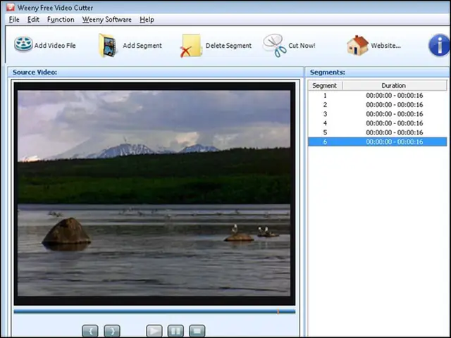 13. Phần Mềm Weeny Free Video Cutter 13. Phần Mềm Weeny Free Video Cutter