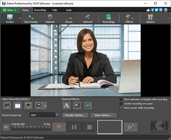 10. Video Capture Software: Phần Mềm Webcam, Quay Video Màn Hình Máy Tính