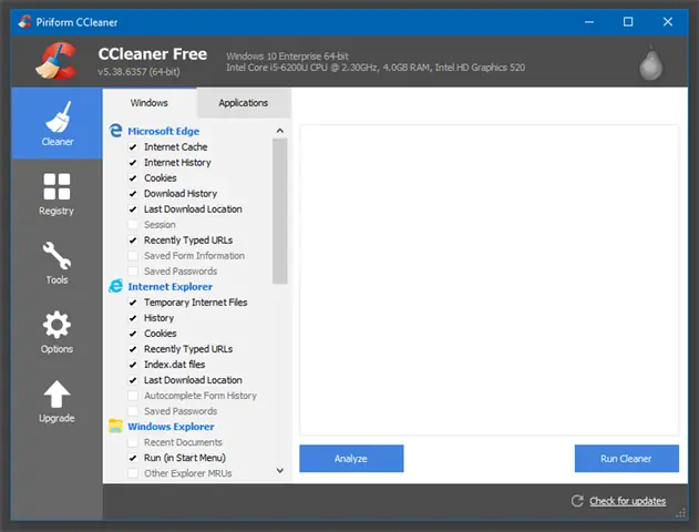Ccleaner: Phần Mềm Dọn Rác, Tăng Tốc Máy Tính