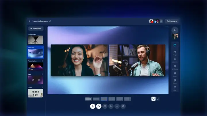 Restream Studio - Multistreaming Chuyên Nghiệp