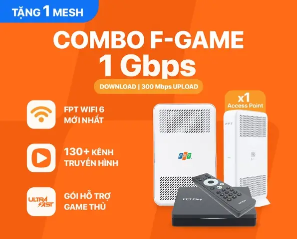 Gói Cước Combo F-game Fpt
