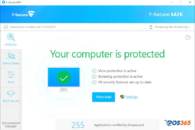 Phần Mềm Quản Lý Máy Tính Trẻ Em F-secure