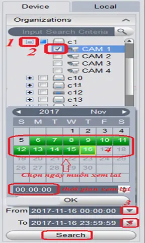 Hướng Dẫn Xem Lại Hình Ảnh Camea Được Ghi Trên Ứng Dụng Kbivms. Hướng Dẫn Xem Lại Hình Ảnh Camea Được Ghi Trên Ứng Dụng Kbivms.