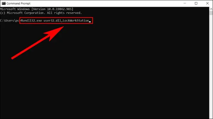 Cách Khóa Màn Hình Máy Tính Bằng Command Prompt Cách Khóa Màn Hình Máy Tính Bằng Command Prompt