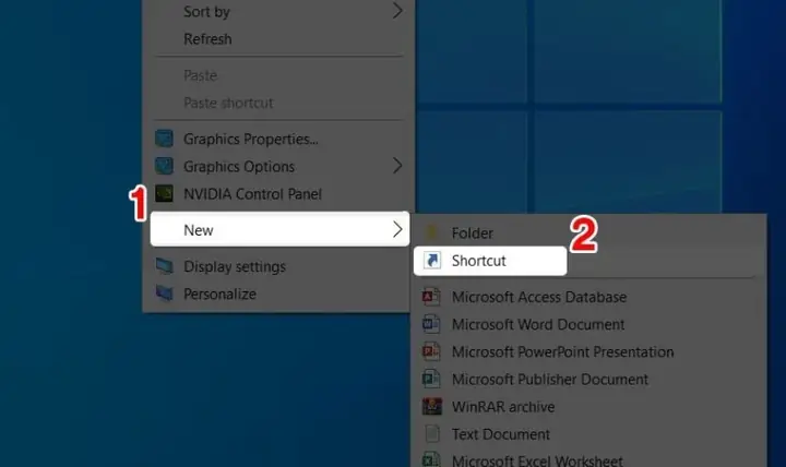 Cách Tắt Máy Bằng Shortcut