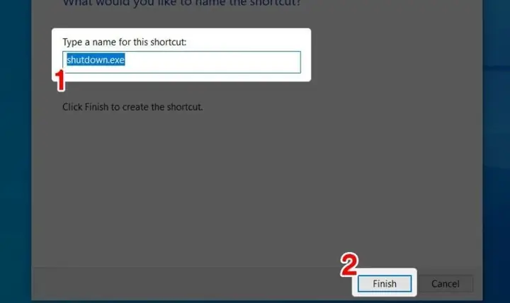 Cách Tắt Máy Bằng Shortcut