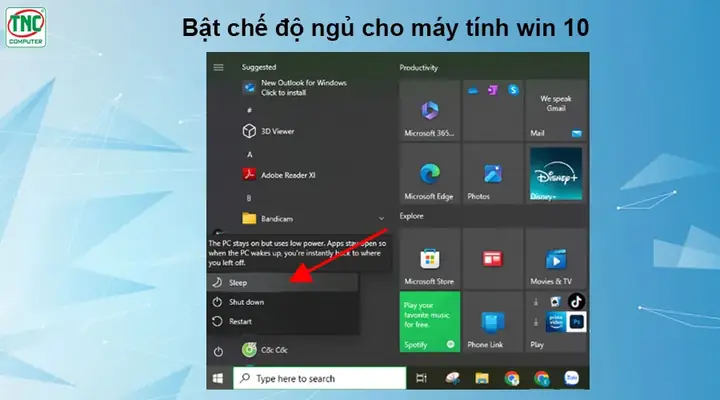 Phím Tắt Cho Máy Tính Ngủ Alt + F4