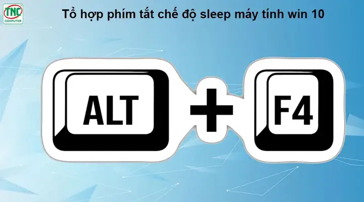 Phím Tắt Cho Máy Tính Ngủ Alt + F4