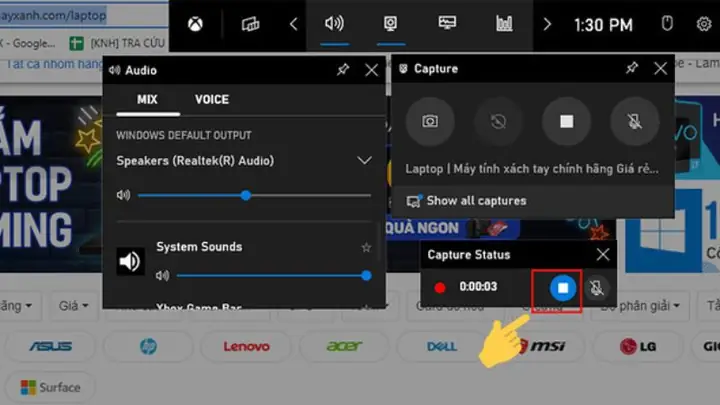 Quay Màn Hình Win 10 Bằng Xbox Game Bar