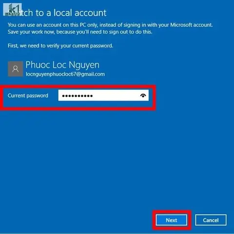 Đối Với Những Chiếc Máy Tính Windows Đang Đăng Nhập Tài Khoản Microsoft Thì Bạn Cần Làm Như Sau: