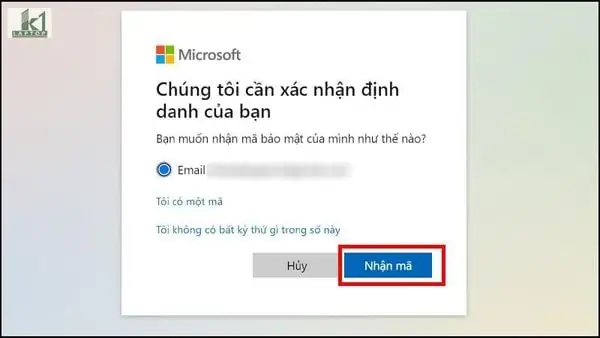 Cách Đặt Lại Mật Khẩu Máy Tính Win 10 Khi Quên Bằng Tài Khoản Mail Outlook