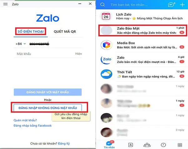 2cách Đăng Nhập Được Zalo Trên Máy Tính Không Cần Mật Khẩu