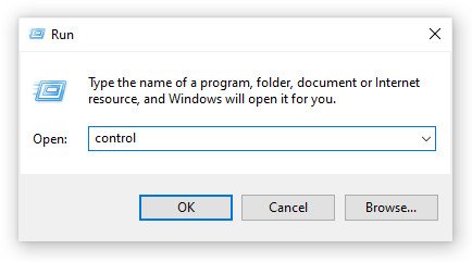 Quy trình truy cập Control Panel để kiểm tra các thiết lập hệ thống cơ bản trên Windows 10