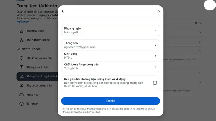 Cách Sao Lưu Tin Nhắn Messenger Trên Máy Tính