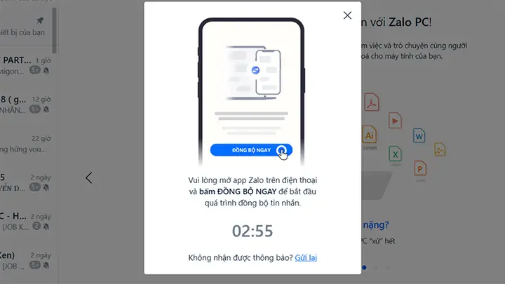 Cách Đồng Bộ Tin Nhắn Zalo Trên Máy Tính