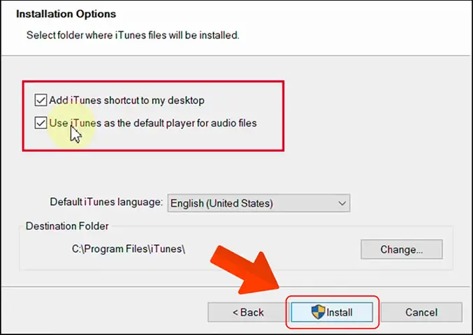 Bước 3:tick Vào Đủ 2 Ô Như Hình Minh Họa, Sau Đó Chọn Install