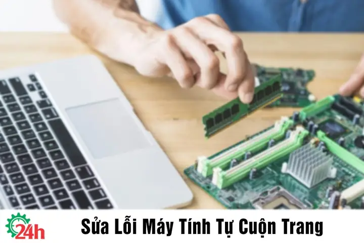 Sửa Lỗi Máy Tính Tự Cuộn Trang