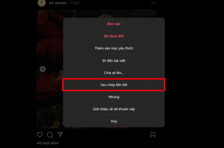 Cách Tải Ảnh Instagram Về Máy Tính