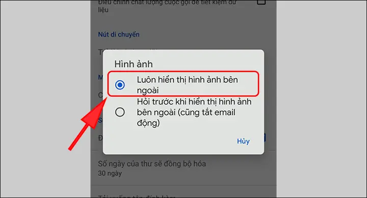 Đối Với Điện Thoại Android
