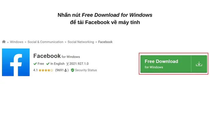 Cách Tải Facebook Về Máy Tính Miễn Phí Cách Tải Facebook Về Máy Tính Miễn Phí