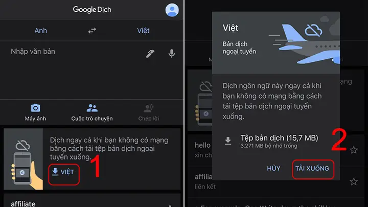 - Trên Iphone, Ipad - Trên Iphone, Ipad