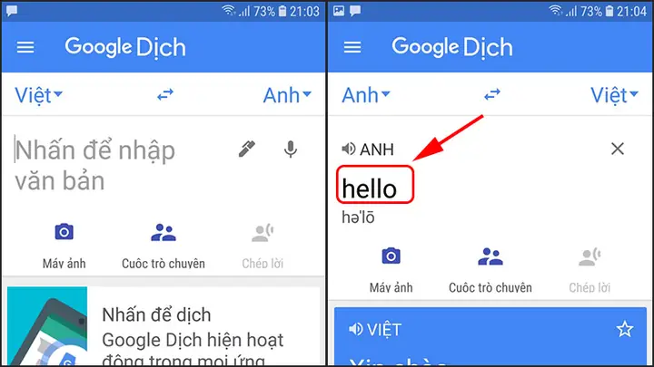 - Trên Điện Thoại Android - Trên Điện Thoại Android