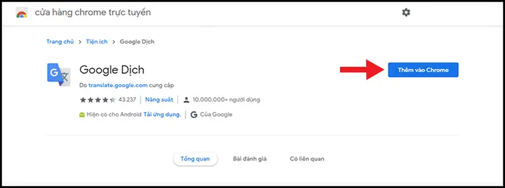 - Cách 2: Sử Dụng Tiện Ích Google Dịch Trên Google Chrome - Cách 2: Sử Dụng Tiện Ích Google Dịch Trên Google Chrome