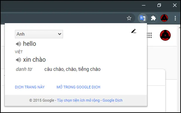 - Cách 2: Sử Dụng Tiện Ích Google Dịch Trên Google Chrome - Cách 2: Sử Dụng Tiện Ích Google Dịch Trên Google Chrome