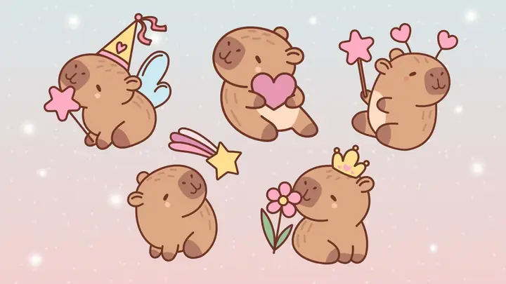 Hình Nền Máy Tính Cute, Dễ Thương