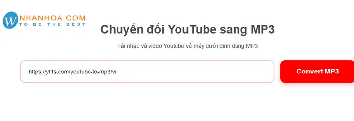 Cách 3: Chuyển Đổi Youtube Sang Mp3 Bằng Yt1s.com Cách 3: Chuyển Đổi Youtube Sang Mp3 Bằng Yt1s.com