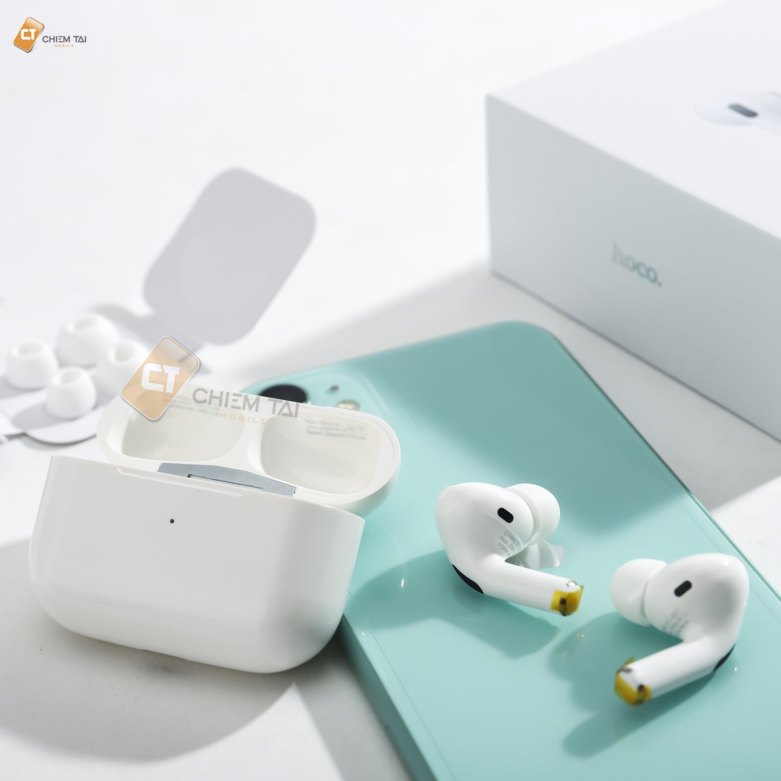 Tai nghe Bluetooth Hoco với thiết kế tinh tế