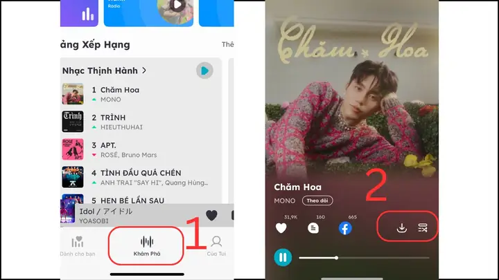 Tải Nhạc Trên Ứng Dụng Nhaccuatui Cho Điện Thoại