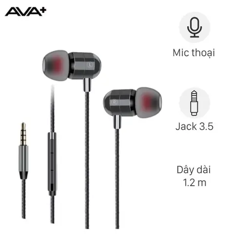 Tai Nghe Dây Ava+ Livebass S1018