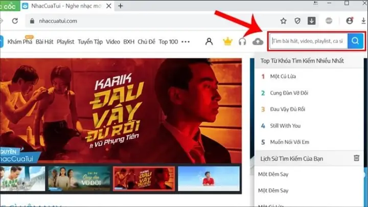 Tải Nhạc Nhaccuatui Cho Máy Tính