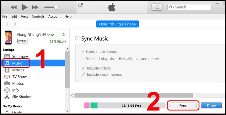 - Cách Chép 1 Bài Nhạc Vào Iphone, Ipad
