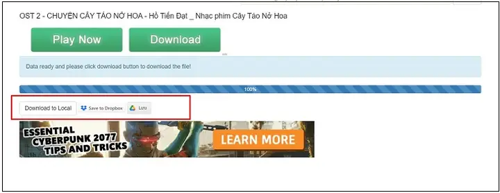 Sử Dụng Listen To Youtube
