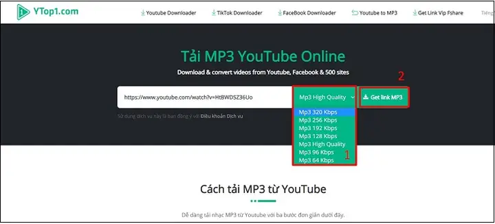 Sử Dụng Ytop1