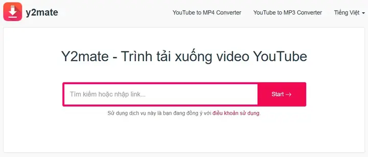 Sử Dụng Y2mate (phổ Biến Và Dễ Dùng)