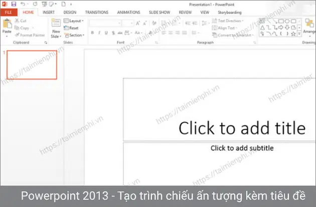Giới Thiệu Về Powerpoint 2013