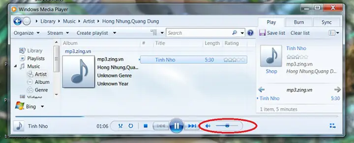 Mất Tiếng Do Chưa Bật Âm Lượng Trên Ứng Dụng