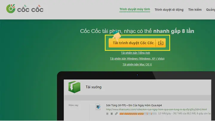Gỡ Và Cài Đặt Lại Cốc Cốc