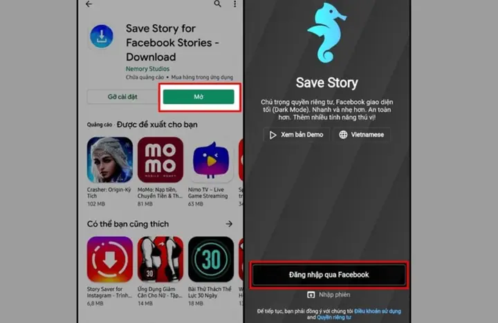 Cách Tải Story Facebook Về Điện Thoại Android